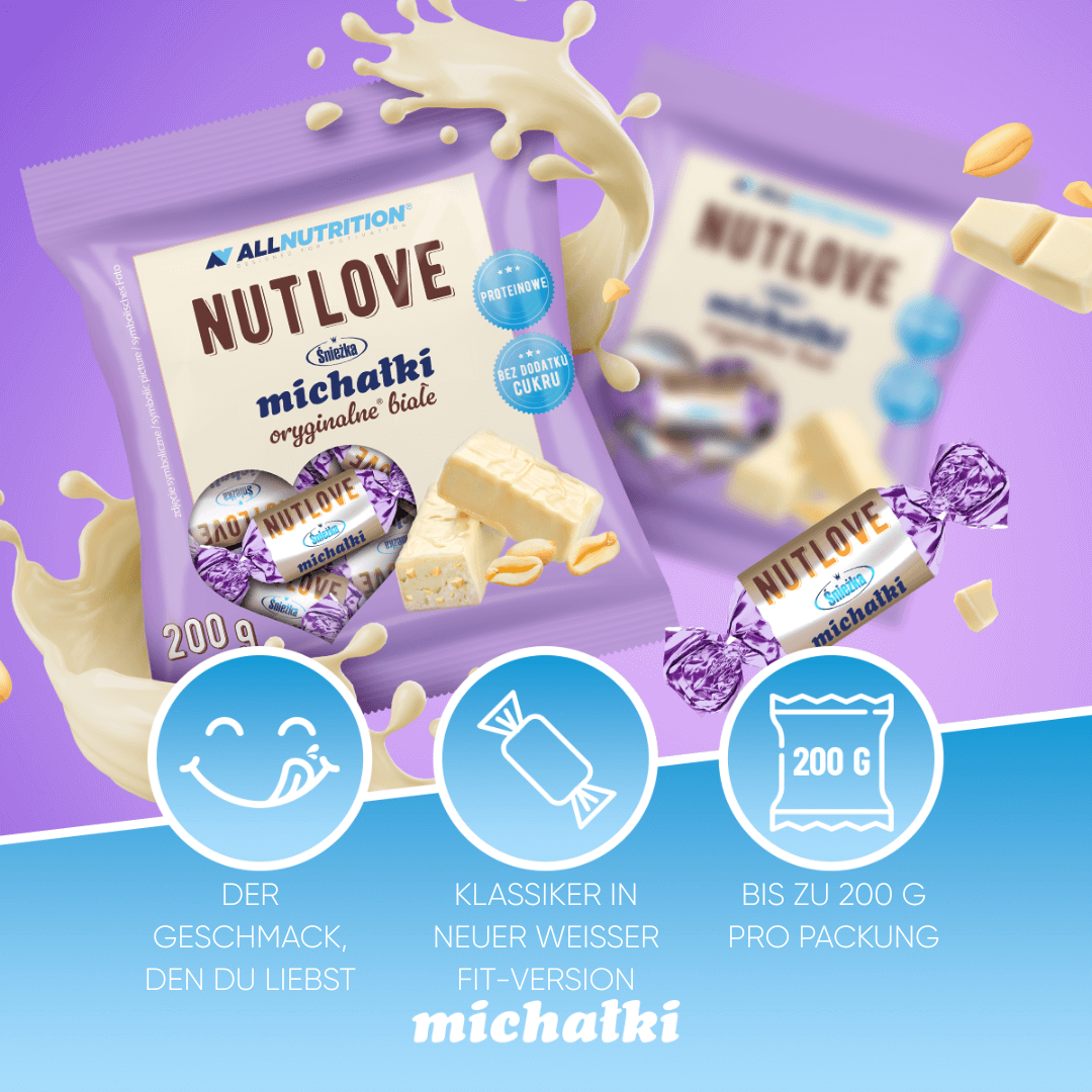 NUTLOVE WEISSE PROTEIN-MICHAŁKI