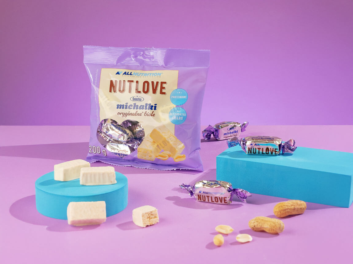 NUTLOVE WEISSE PROTEIN-MICHAŁKI