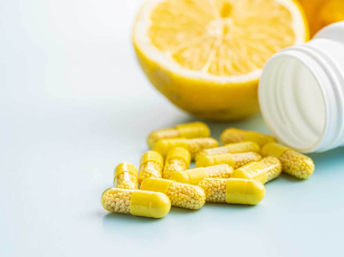 Vitamin C in Kapseln