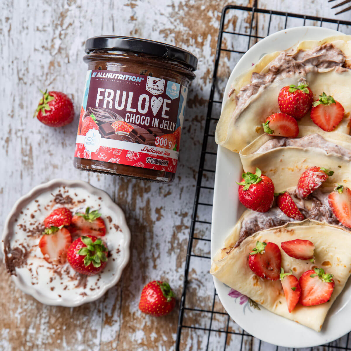 FRULOVE Choco In Jelly Strawberry