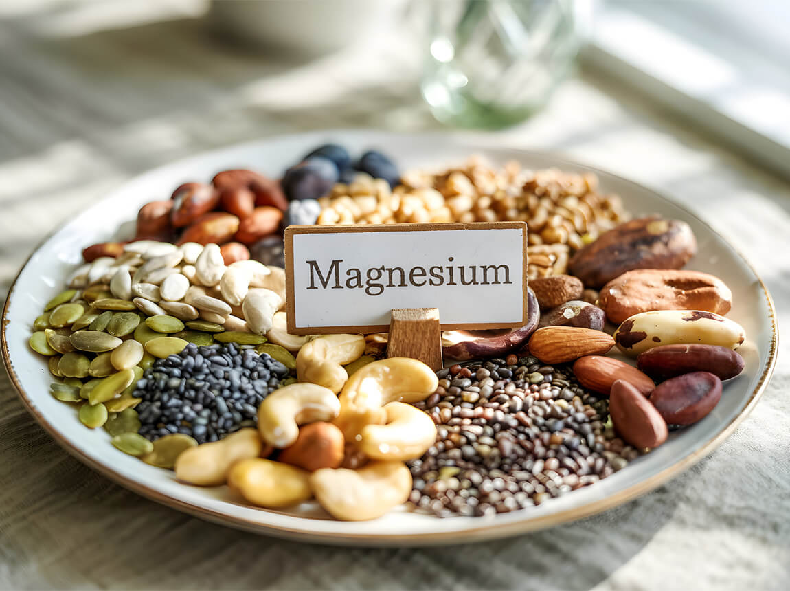 Snacks mit hohem Magnesiumgehalt 