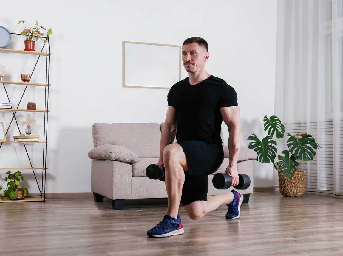 Mann &ndash; Training zu Hause
