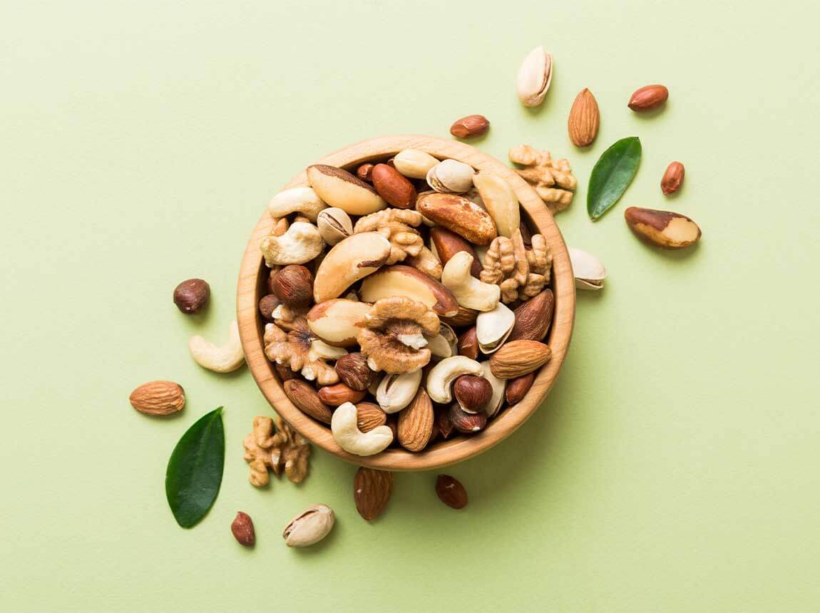 pflanzliche Ern&auml;hrung &ndash; N&uuml;sse, Biotin