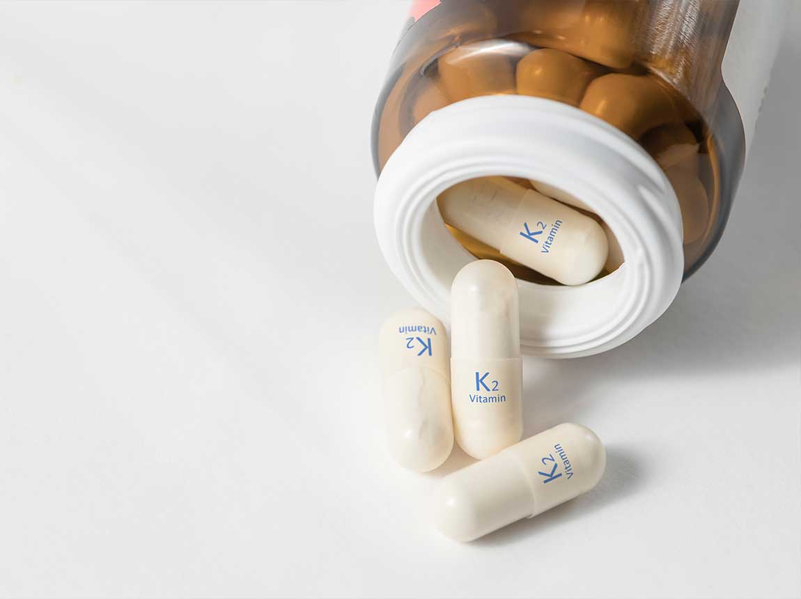 Vitamin K in Kapseln