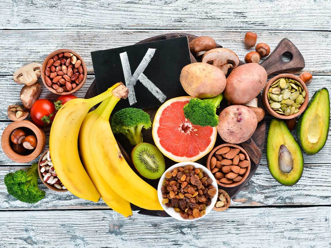 Vitamin K in Lebensmitteln