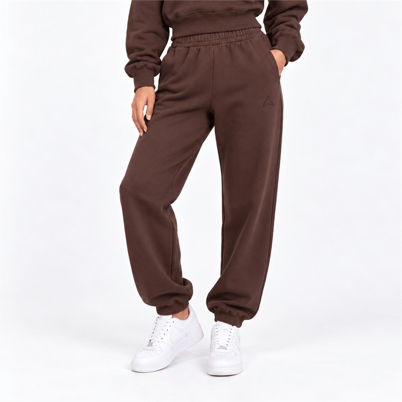 Allwear Damen-Jogginghose Cozy Club Brown