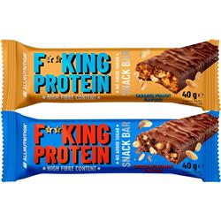 12 x Fitking Protein Snack Bar 40g