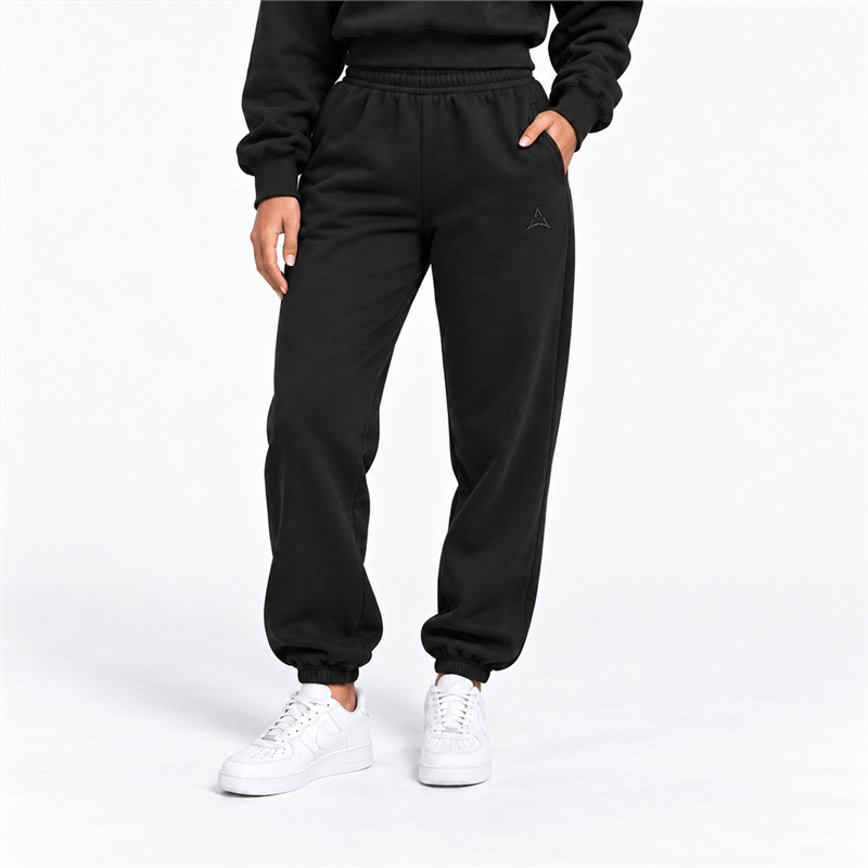 Allwear Damen-Jogginghose Cozy Club Black