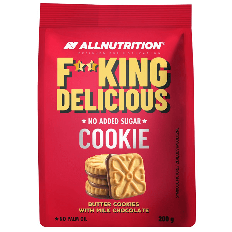 ALLNUTRITION Fitking Cookie Butter Cookies With Milk Chocolate