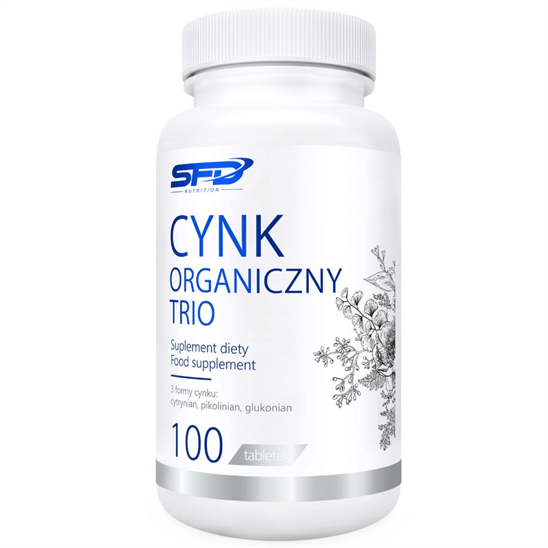 SFD NUTRITION Organisches Zink Trio
