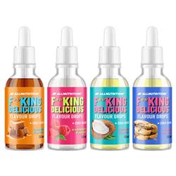 4x Fitking Delicious Flavour Drops