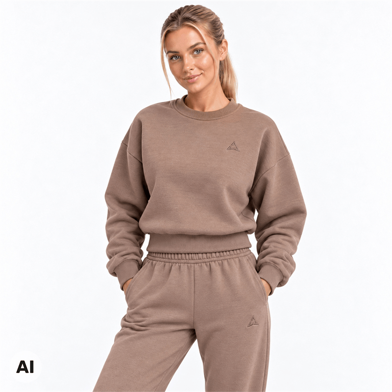 Allwear Damen-Sweatshirt Cozy Club Mushroom