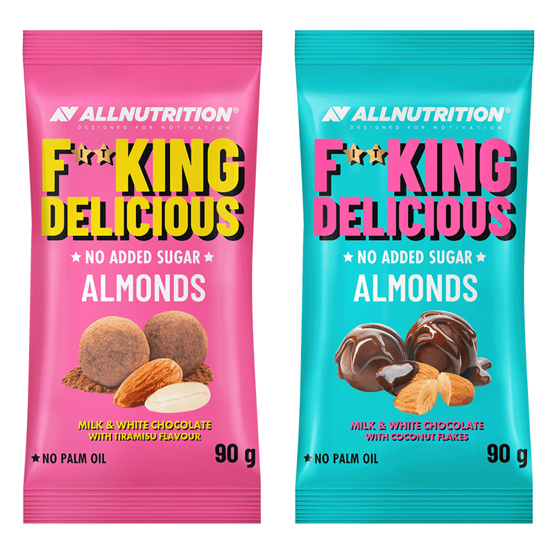 ALLNUTRITION Fitking Delicious Almonds