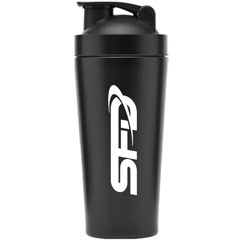 SFD NUTRITION Shaker Nierdzewny Czarny
