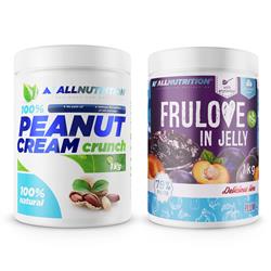 Frulove in Jelly 1000g Plum+Peanut Cream 1000g