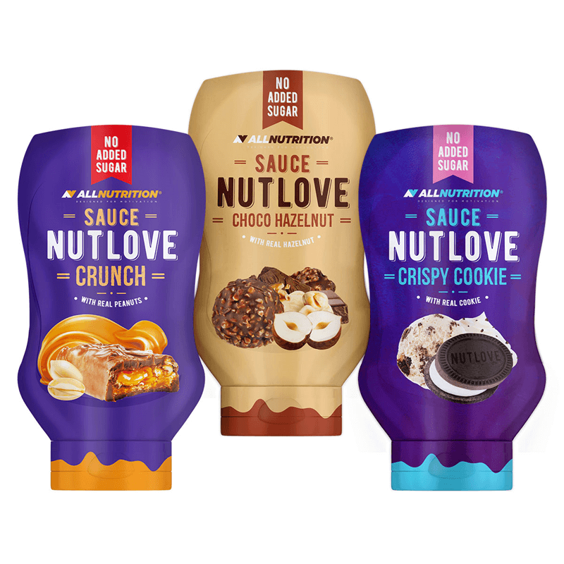 ALLNUTRITION 3 x NUTLOVE Sauce