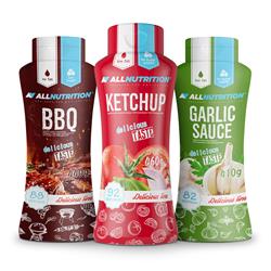 Sauce BBQ + Sauce Ketchup + Sauce Garlic