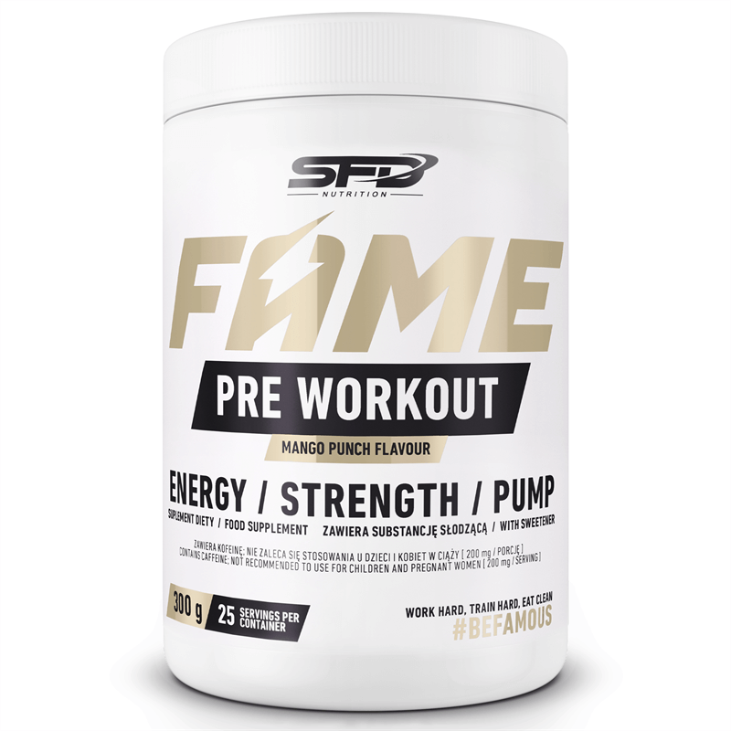 SFD NUTRITION FAME Pre Workout