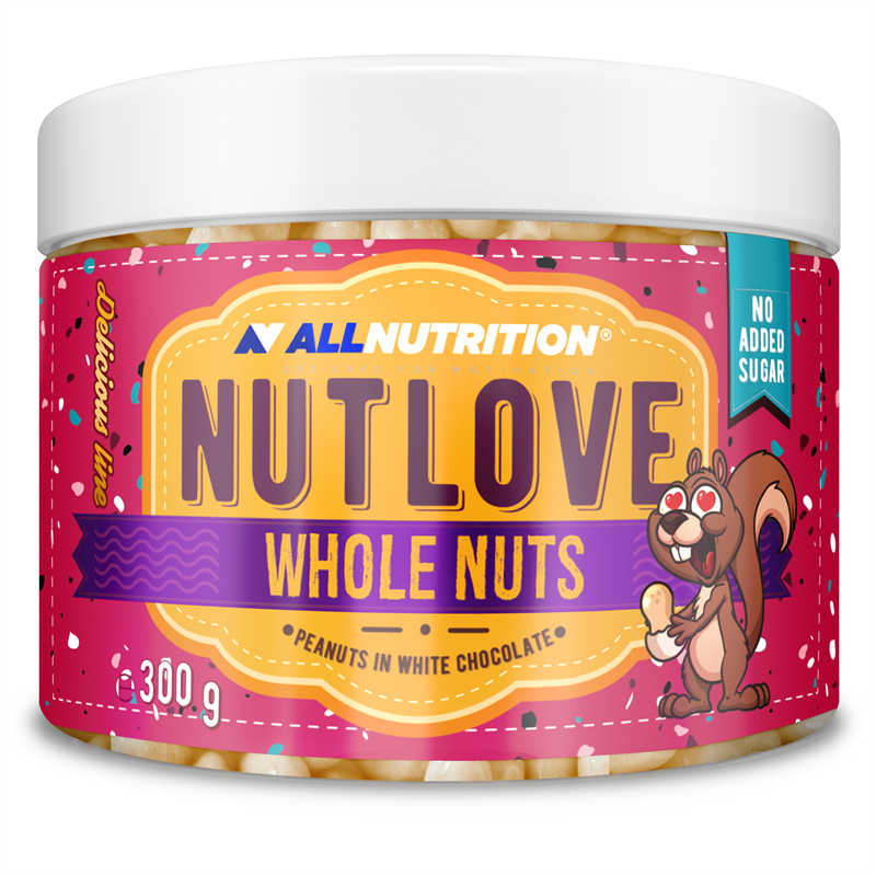 ALLNUTRITION NUTLOVE WHOLENUTS - ARCHAIDS IN WEISSER SCHOKOLADE