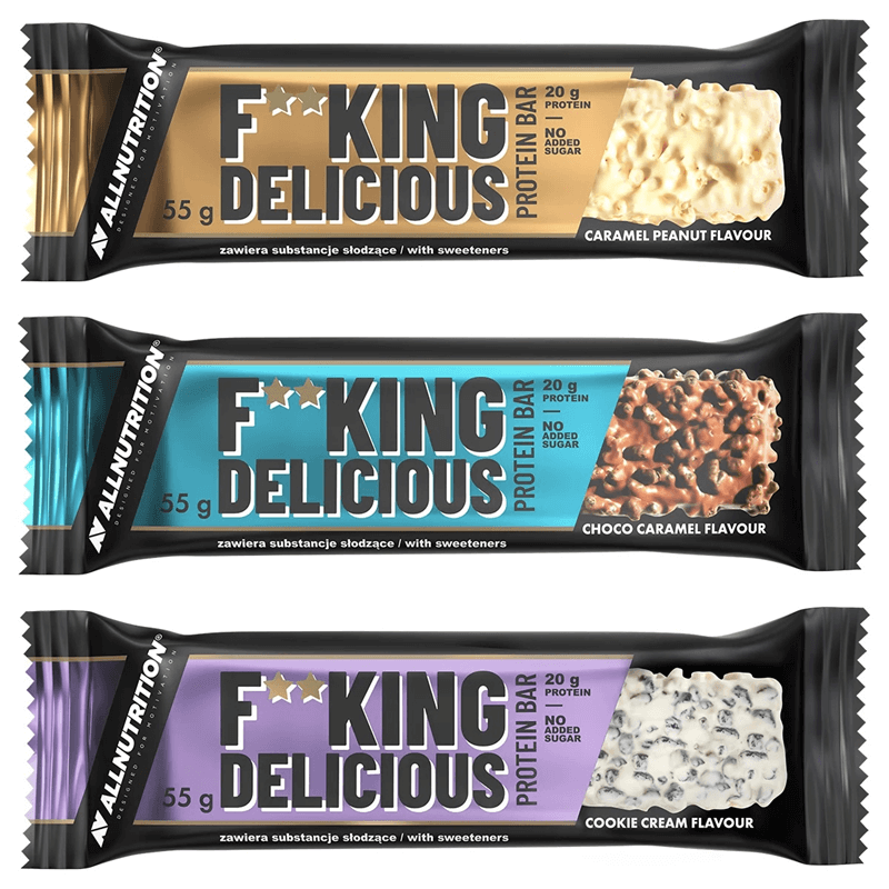 ALLNUTRITION 15 x Fitking Protein Bar 55g