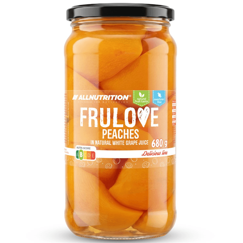 ALLNUTRITION FRULOVE Peaches In White Grape Juice